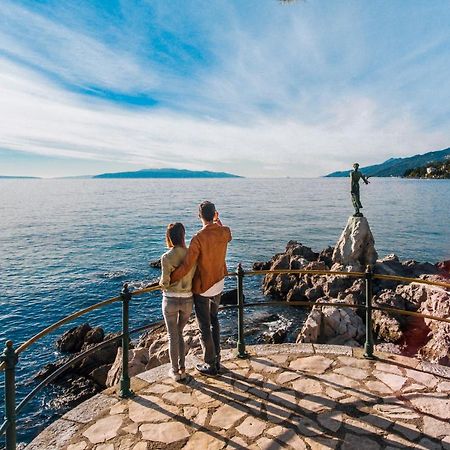 Apartment Maja Opatija With Free Private Parking And Lovely Sea View Terrace Exterior foto