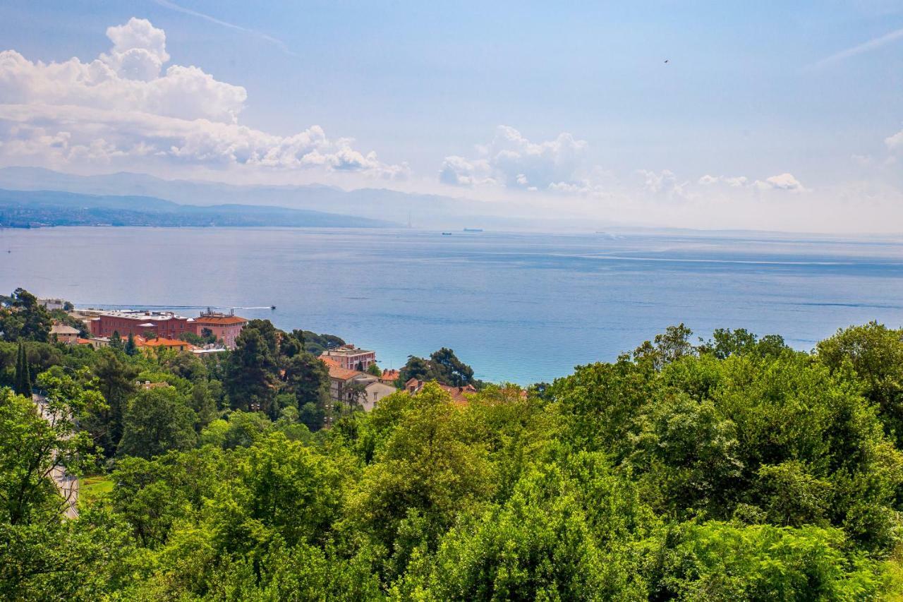 Apartment Maja Opatija With Free Private Parking And Lovely Sea View Terrace Exterior foto